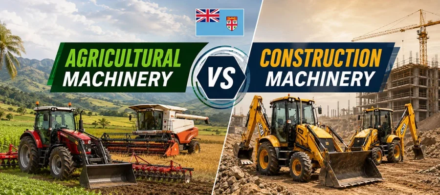 Agricultural vs Construction Machinery - What Does Your Fiji Business Need