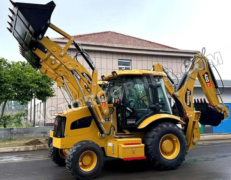 Massive 420 Backhoe Loader for Sale in Guyana