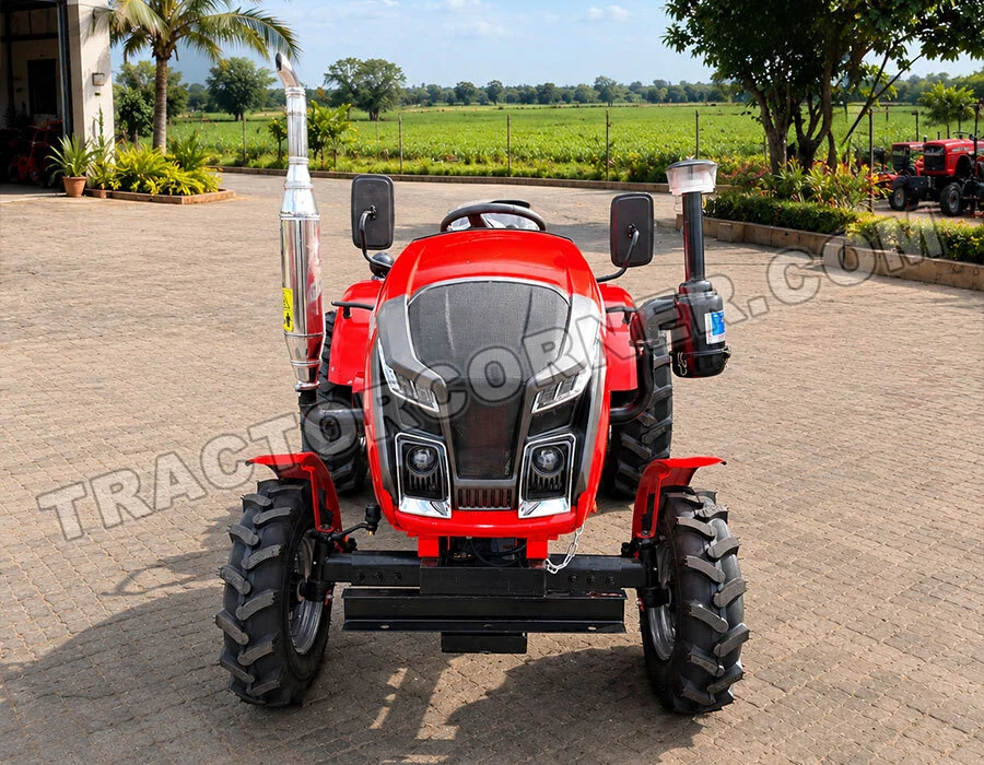 MT-24 Small 2WD Tractor with Rotary Tiller for Sale in Guyana