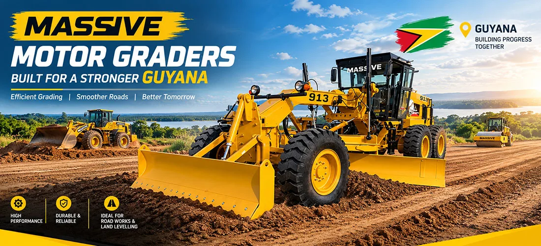 Where to Find Reliable Motor Graders for Sale in Guyana