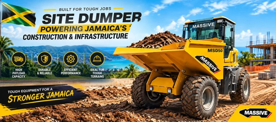 Site Dumpers for Sale in Jamaica - Move More Material, Faster
