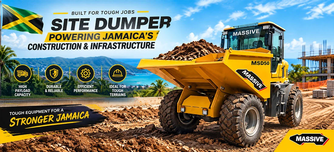 Site Dumpers for Sale in Jamaica - Move More Material, Faster