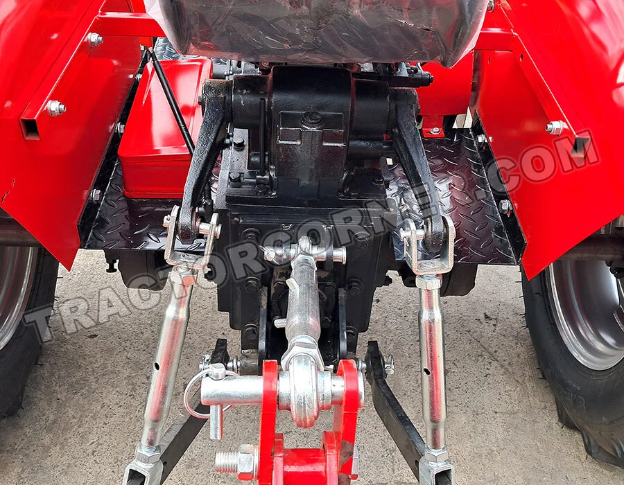 MT-24 Small 2WD Tractor with Rotary Tiller for Sale in Uganda