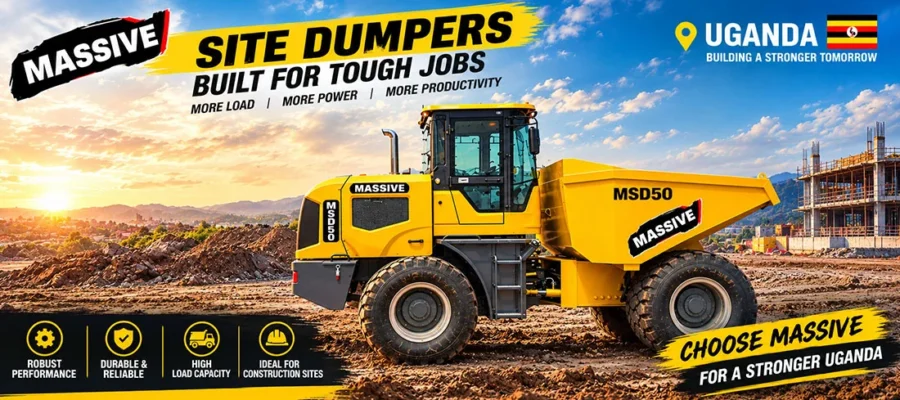 How Site Dumpers Boost Construction Efficiency in Uganda