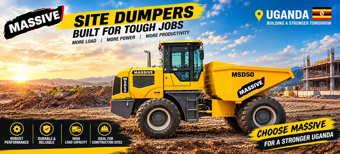 How Site Dumpers Boost Construction Efficiency in Uganda