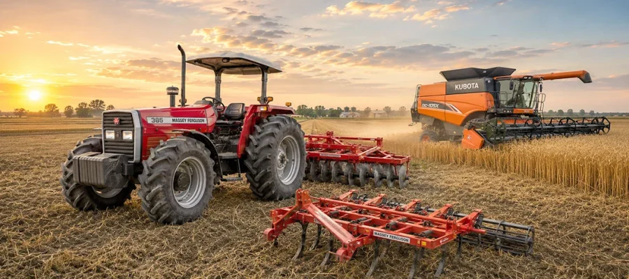 How Agricultural Machinery Transforms Farm Productivity and Efficiency
