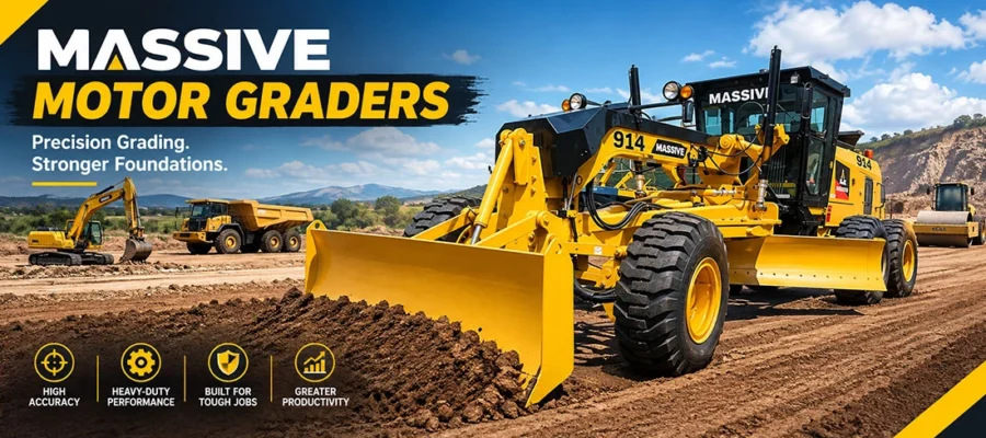 The Role of Motor Graders in Building Infrastructure